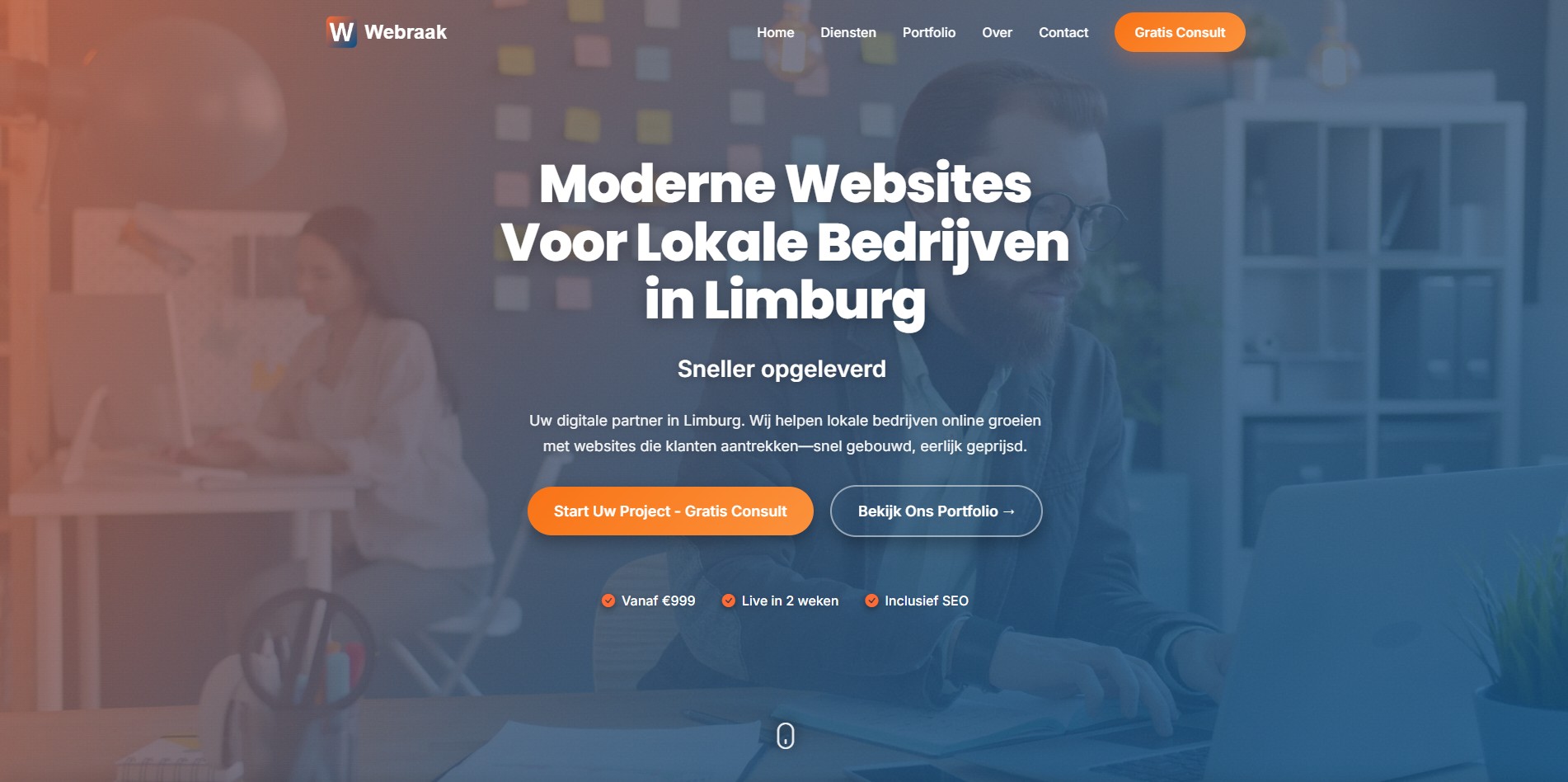 Webraak Portfolio Website